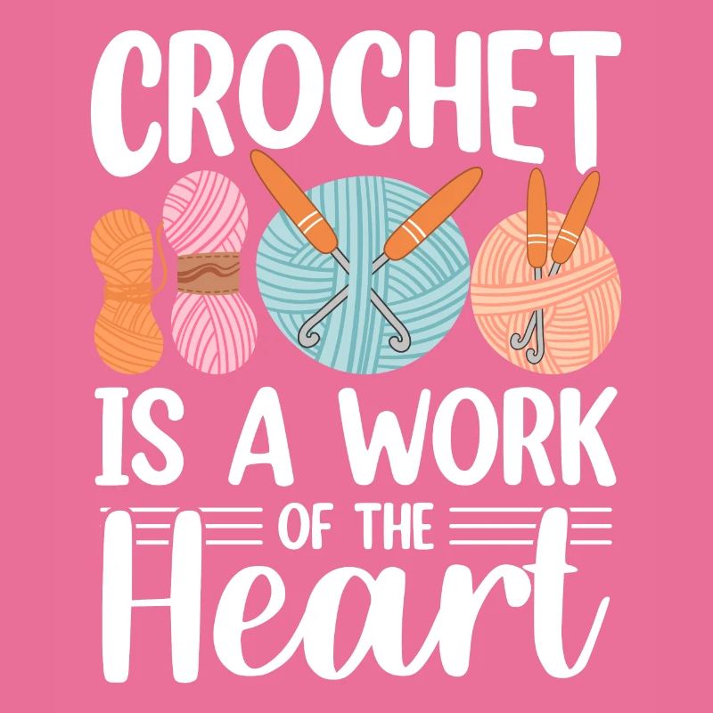 Crochet Lover Funny Loop & Hook Design