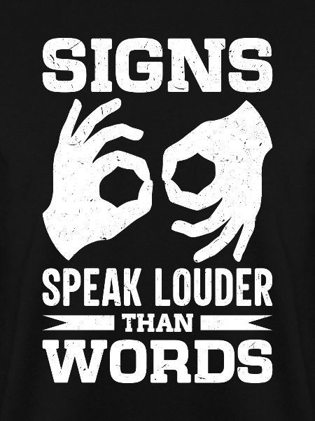 Deaf-mute sign language