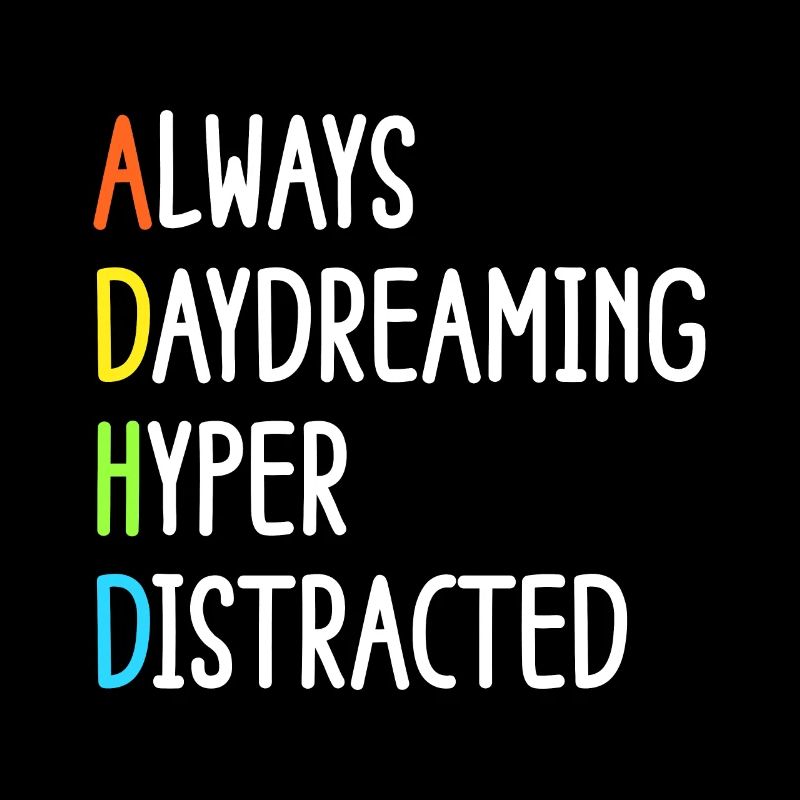 ADHD Humor And Awareness Design