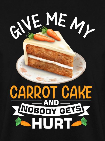 Witziger Karottenkuchen Spruch