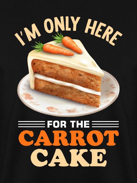 Witziger Karottenkuchen Spruch