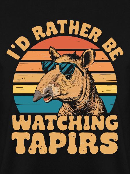 Witziger Tapir Spruch