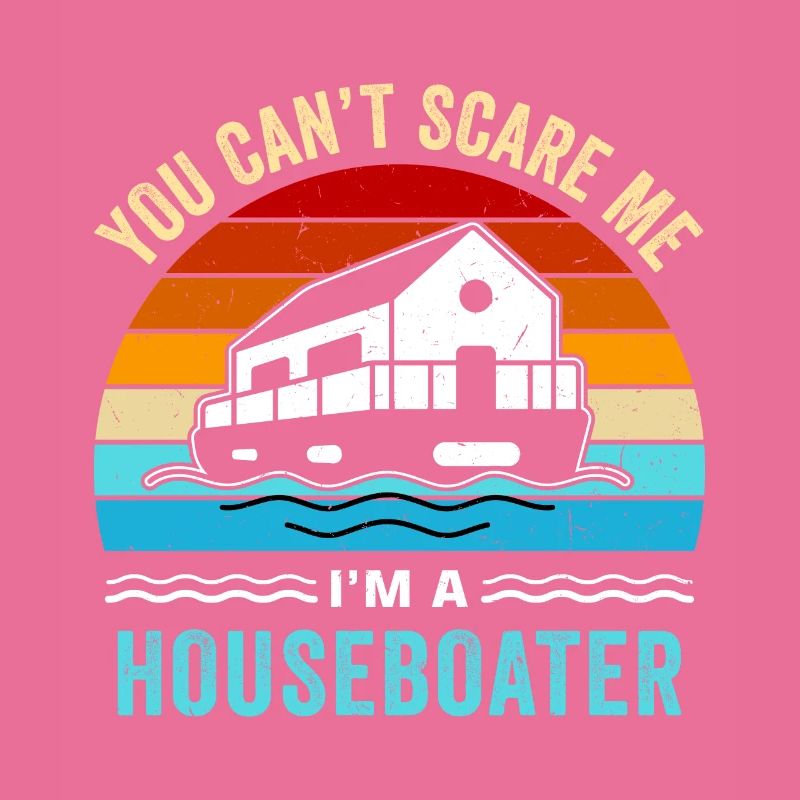 Witziger Hausboot Spruch