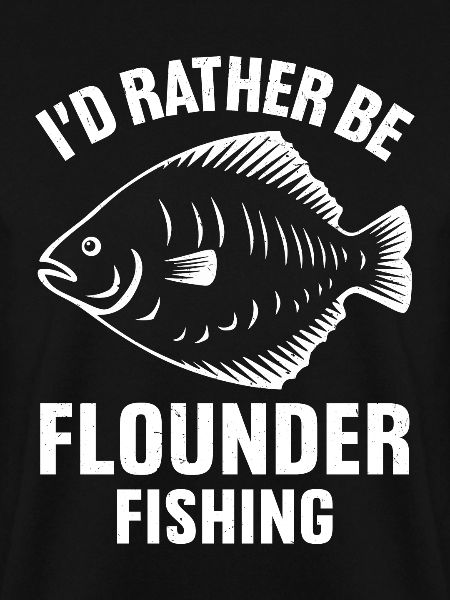 Flunder Fischer Spruch