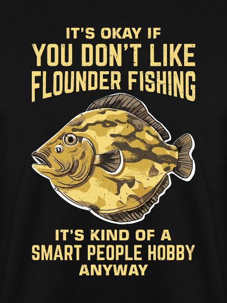 Flunder Fischer Spruch