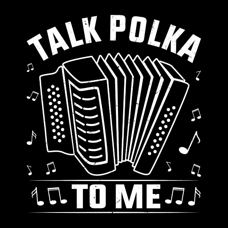 Witziger Polka Spruch