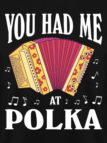 Witziger Polka Spruch