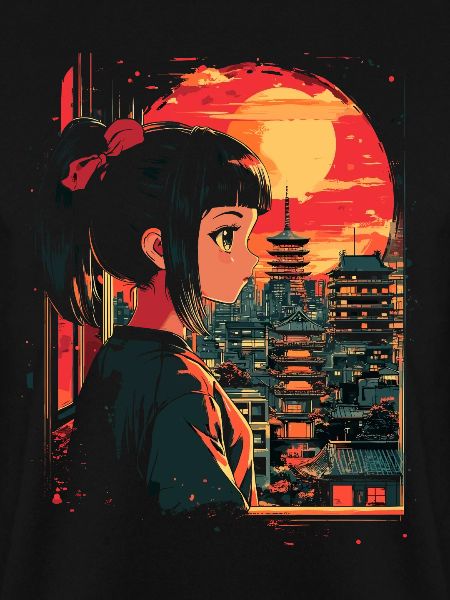 Anime Mädchen Japan