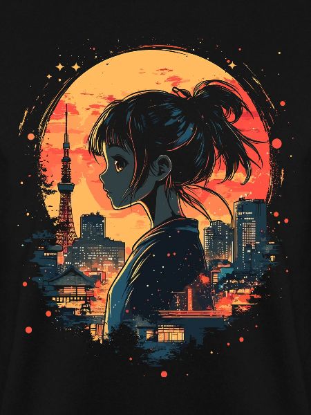 Anime Mädchen Japan