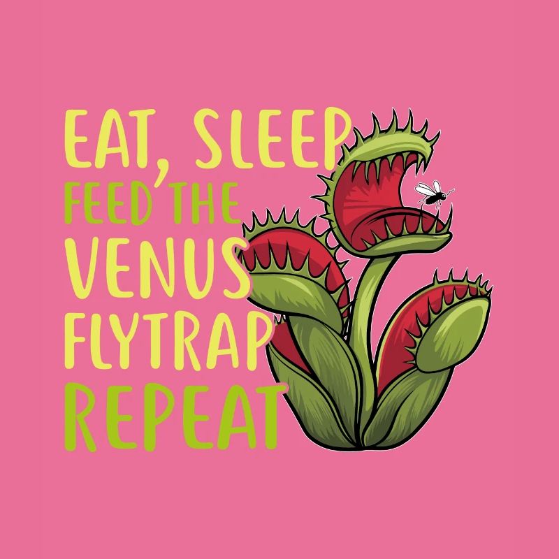 Venus Flytrap Carnivore Plant Design