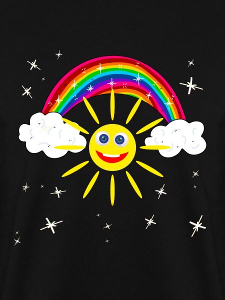 Regenbogen Lachende Sonne Geschenk