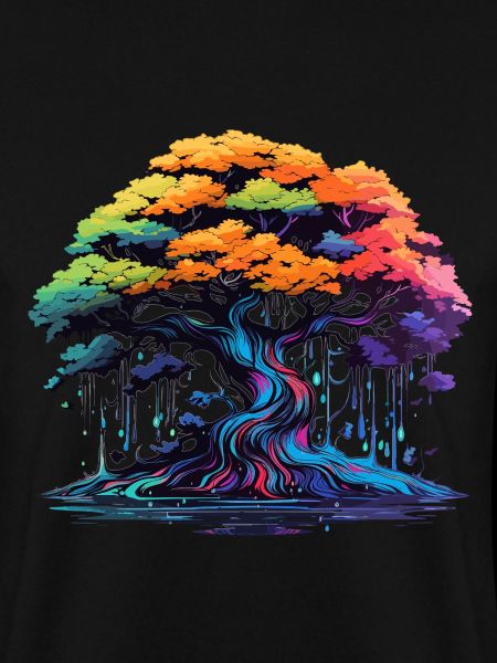Bunter Bonsai Baum