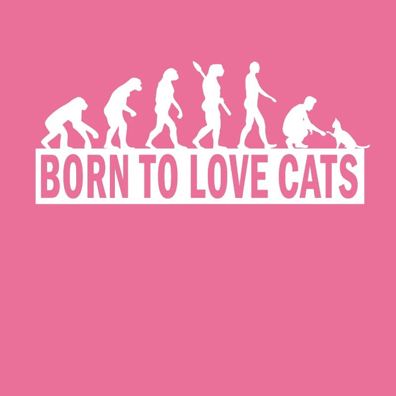 Cat evolution cat lover gift