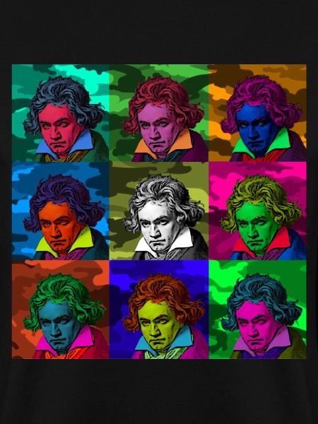 Pop-Art Ludwig van Beethoven