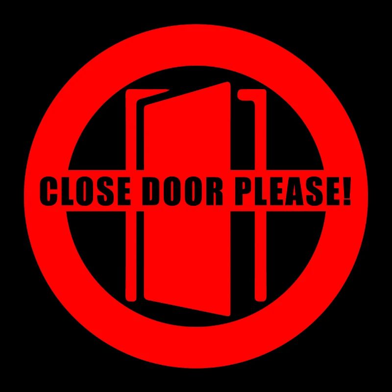 Please close doors | Please close the door