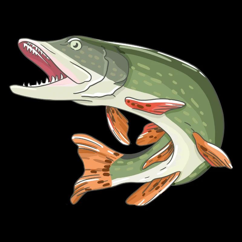 Pêcher pêcher de pêche cadeau de pêche de pêche un grand