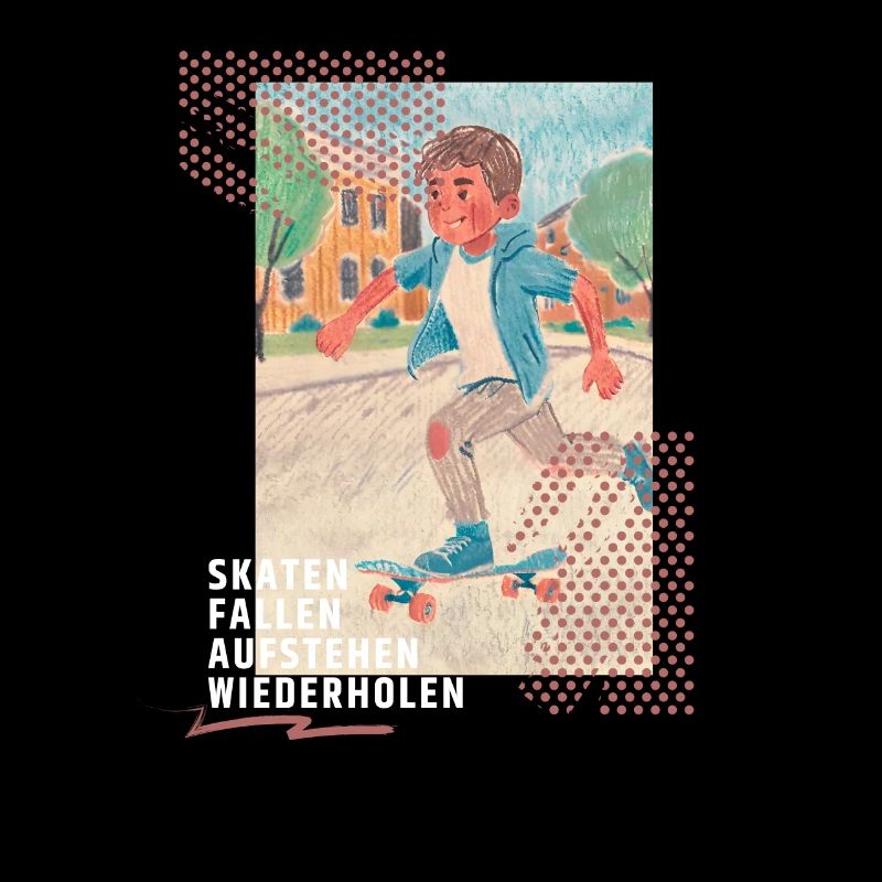 Cooles Skateboard Design Jungen