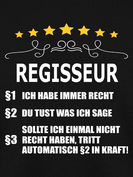 REGISSEUR