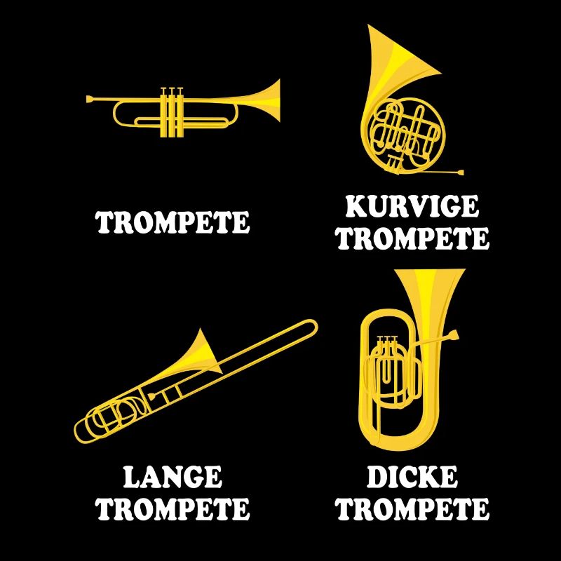 Trompeten Kurvig bis Dick