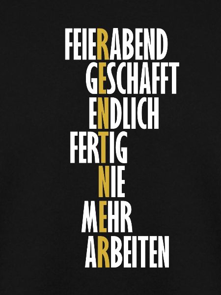 Ruhestand