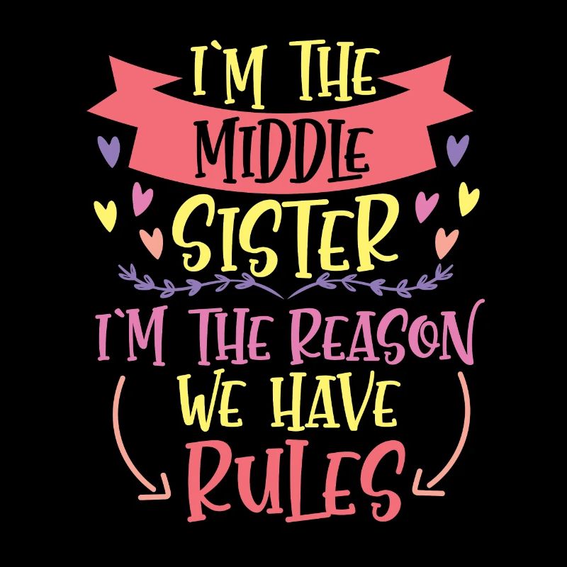 Schwester Mädchen Regeln Geschenk