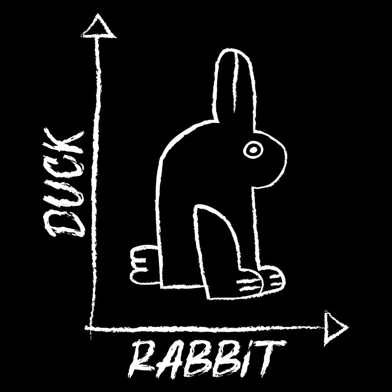 Lapin de l’illusion d’optique