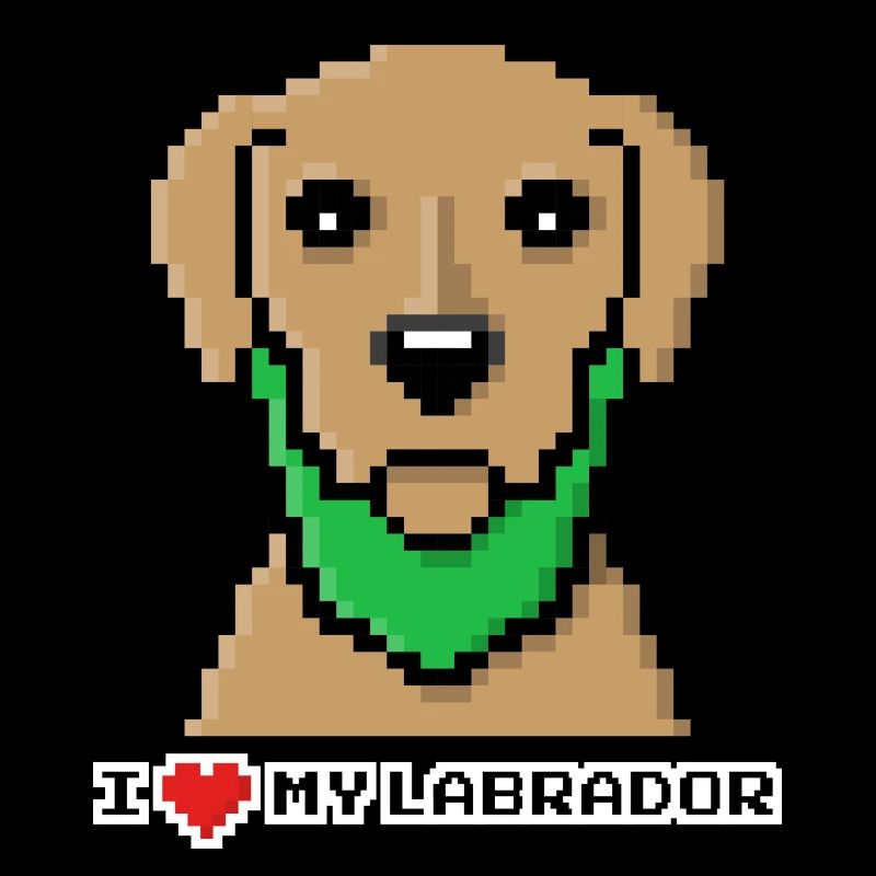 I ❤️ my Labrador - Labbi Hund Labrador Labbilove