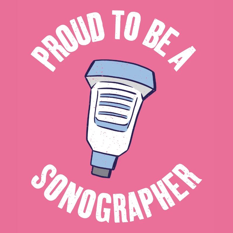 Stolz ein sonographer zu sein