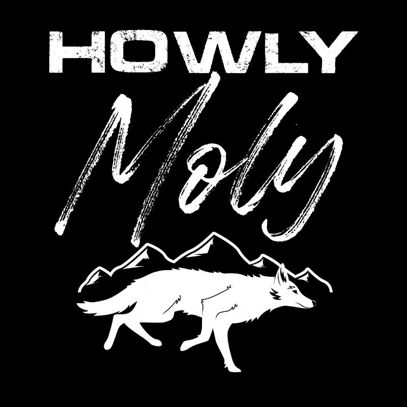 howly moly Design pour un passionné de coyote