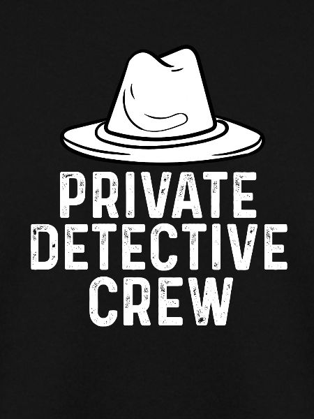 Privatdetektiv-Crew Design für einen