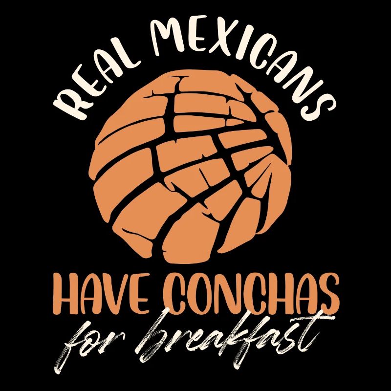 Real Mexicans Have Conchas For Breakfast Pan De