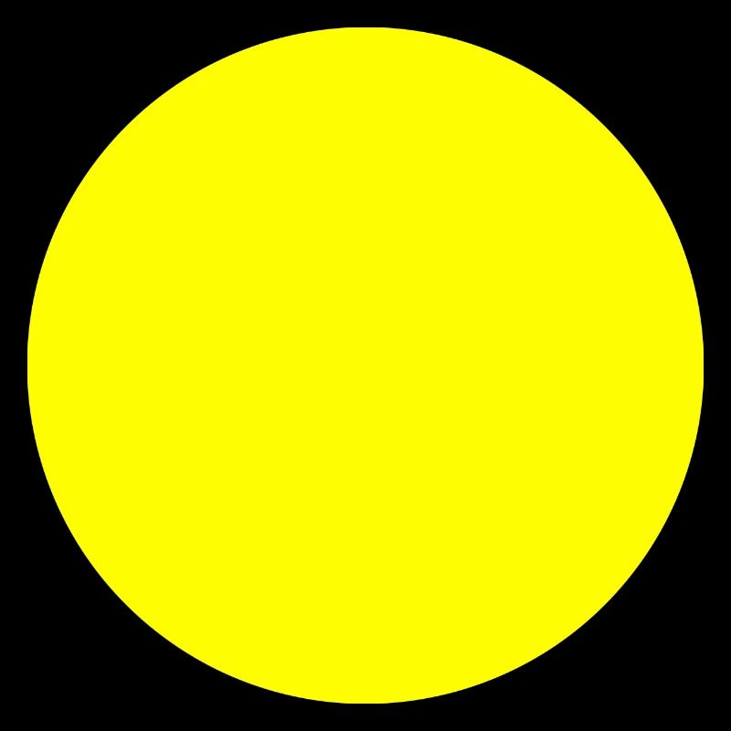Kreis gelb