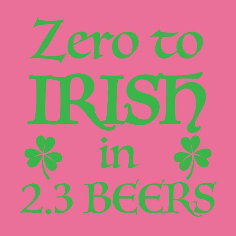Zero to Irish dans 2,3 bières