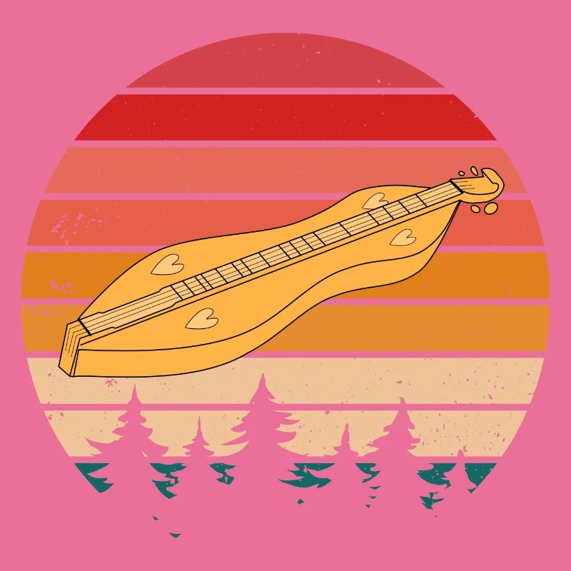 Dulcimer rétro