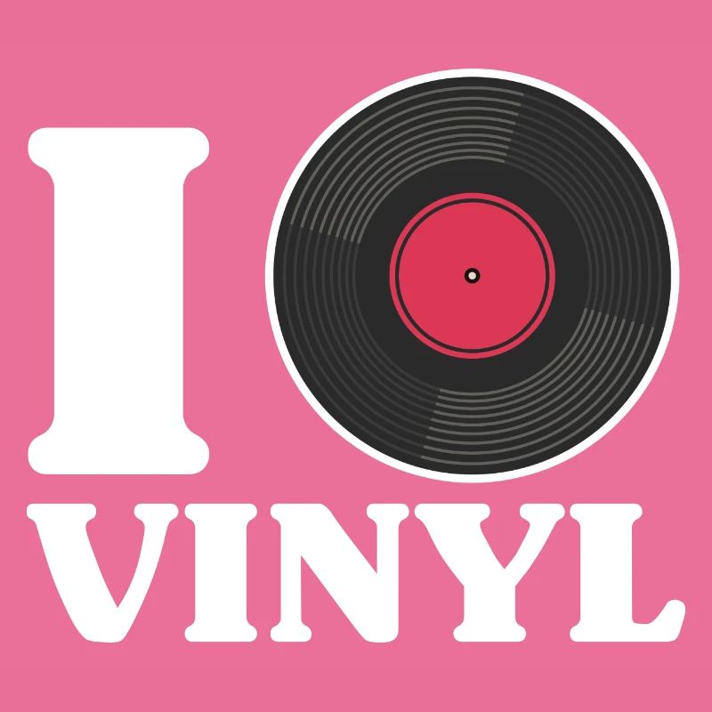 J’adore le vinyle Design pour un amoureux du format vinyle