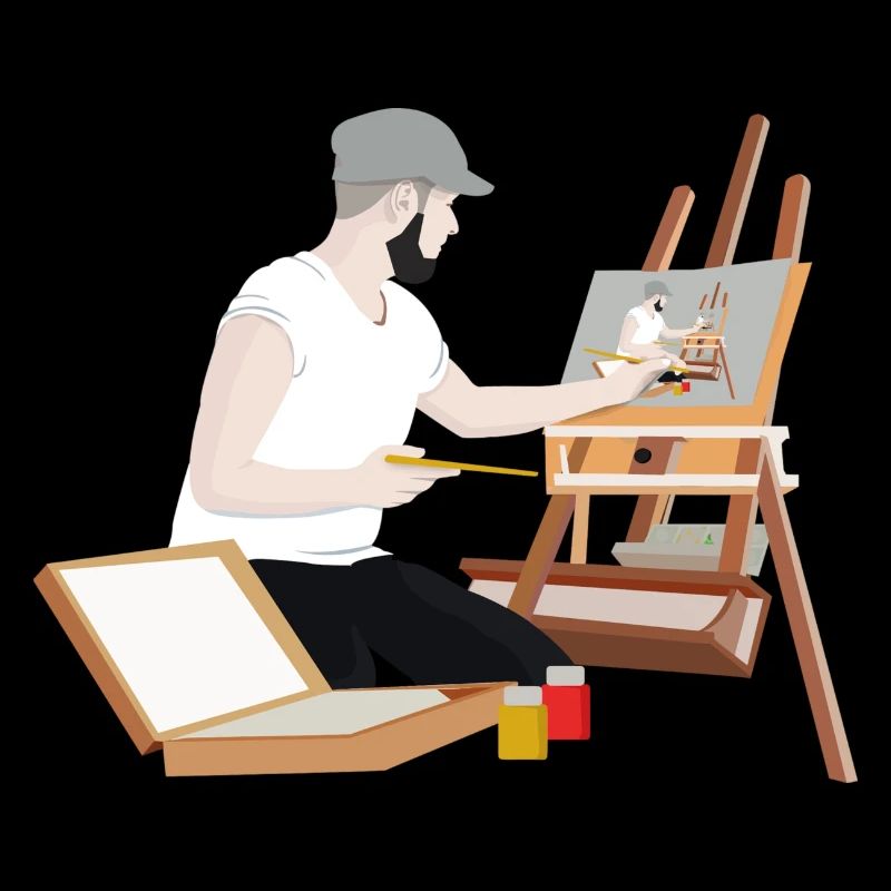 Peintre Dessiner Peinture Peinture Image