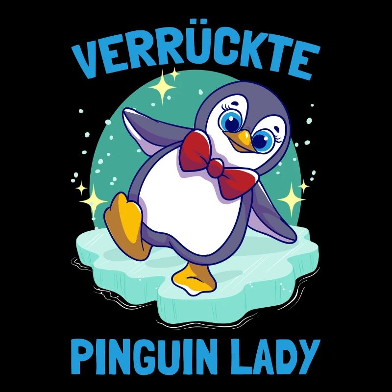 Pingouins Pingouin Fou Dame Pingouin Mignon Pingouin