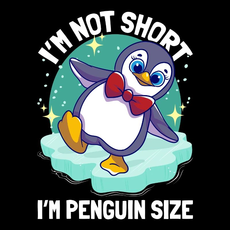 Pingouins Je ne suis pas petit Je suis Pingouin Taille Plus doux