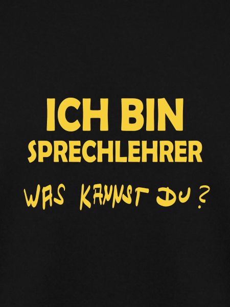 Beruf Sprechlehrer