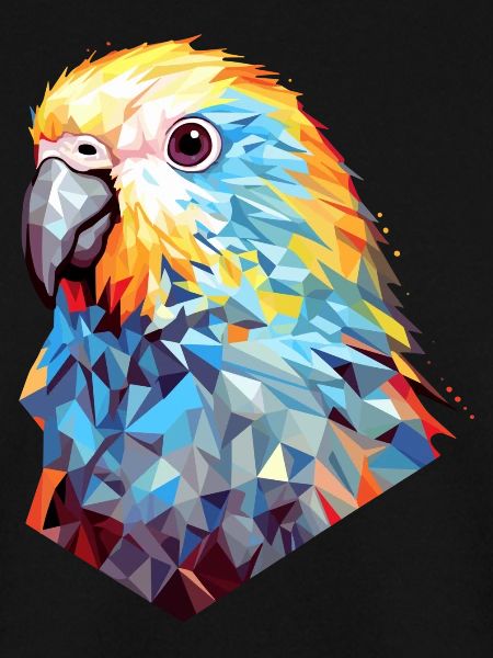 Budgie Polygon Bird Budgies