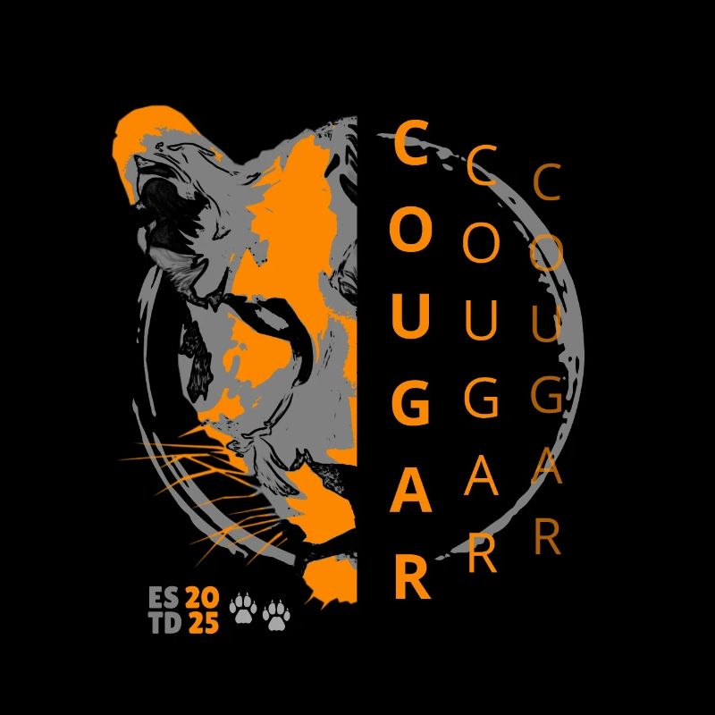 Couguar - demi-visage de l’animal dans l’ombre