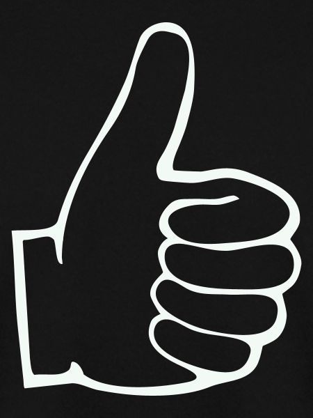Daumen Hoch Outline