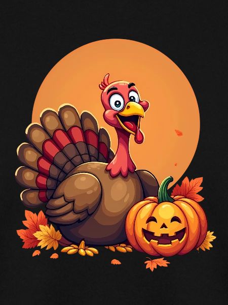 Thanksgiving Lustiger Thanksgiving Truthahn