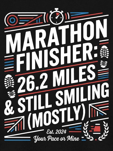Marathon Finisher: Still Smiling