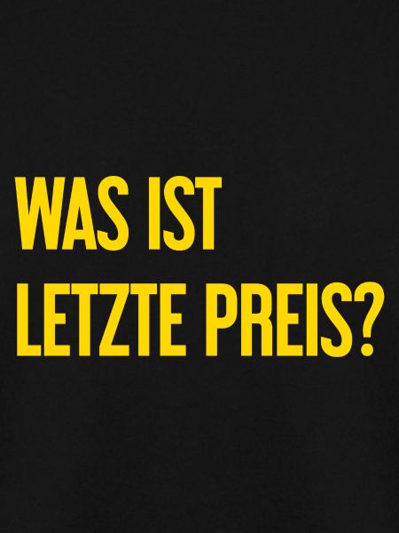 Was ist letzte Preis?