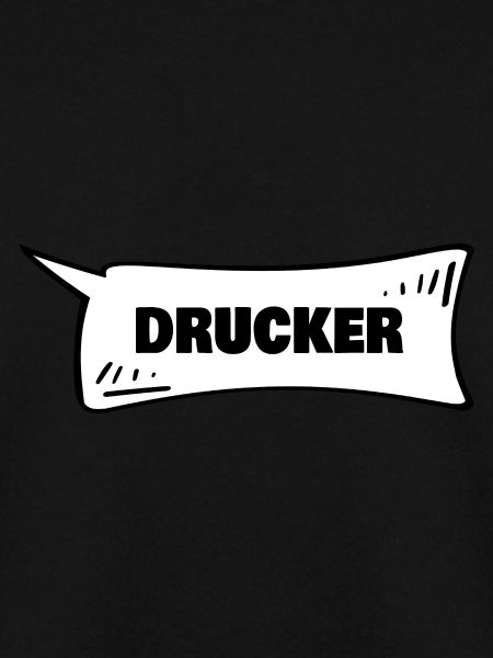 Sprechblase Drucker
