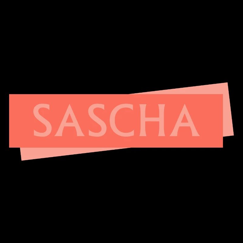 Schild SASCHA Sascha