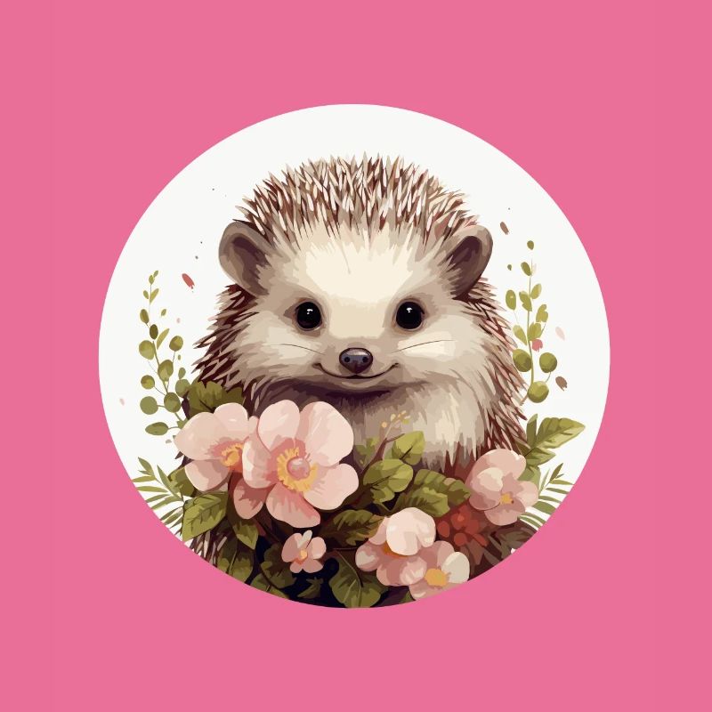 Hérisson mignon