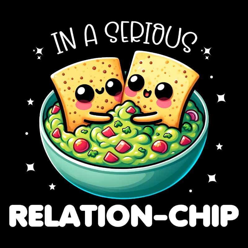 Dans Une Relation Sérieuse-Chip Jeux De Mots Drôles La Saint-Valentin