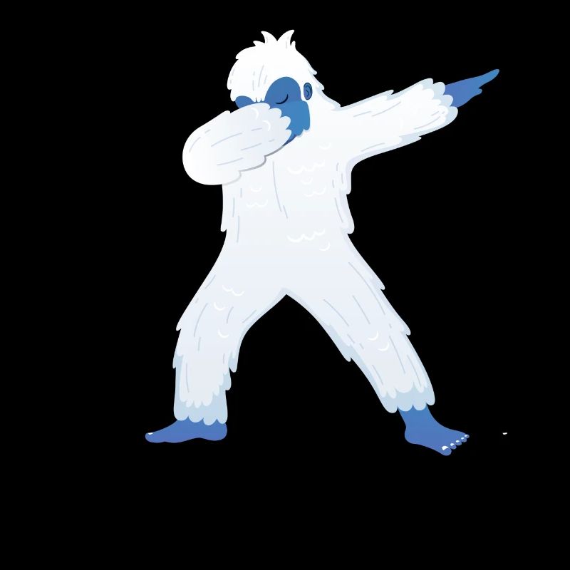 Dabbing Yeti Dab Dance